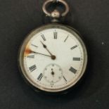 SILVER POCKET WATCH