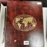 1 LARGE STAMP ALBUM - WORLD STAMPS