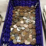 TUB LOT OF OLD COINS