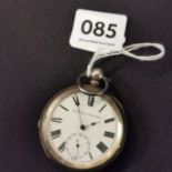 SILVER POCKET WATCH