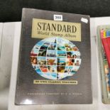 1 LARGE STAMP ALBUM - WORLD STAMPS