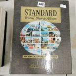 1 LARGE STAMP ALBUM - WORLD STAMPS