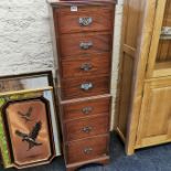 ANTIQUE CHEST ON CHEST
