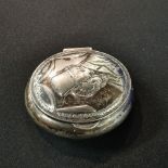 SILVER PILL BOX