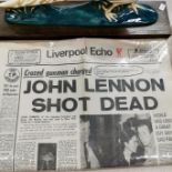 LIVERPOOL ECHO NEWSPAPER REF JOHN LENNON