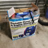 PORTABLE POWER STATION AND ENGINE STARTER