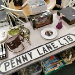 PENNY LANE SIGN