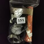 BAG OF VARIOUS WATCHES