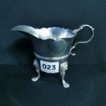 IRISH SILVER JUG - DUBLIN APPROX 167 GRAMS