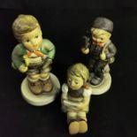 3 GOEBEL FIGURES