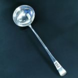 LARGE SILVER LADLE - LONDON 1804 APPROX 185 GRAMS