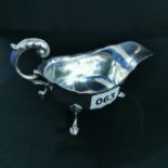 SILVER SAUCE BOAT - BIRMINGHAM APPROX 83 GRAMS