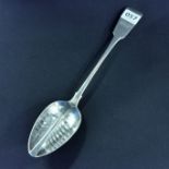 IRISH SILVER DIVIDING SERVING SPOON - DUBLIN 1813 APPROX 151 GRAMS