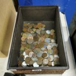 LARGE BOX OF COINS