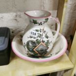 VICTORIAN JUG AND BOWL