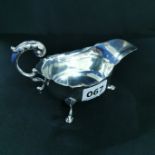 SILVER SAUCE BOAT - BIRMINGHAM APPROX 80 GRAMS