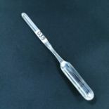 IRISH SILVER MARROW SCOOP - DUBLIN 1798 APPROX 54 GRAMS