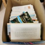 BOX OF POSTCARDS