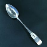 IRISH SILVER SERVING SPOON - DUBLIN 1804 APPROX 104 GRAMS