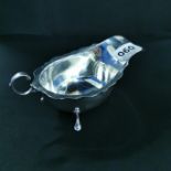 IRISH SILVER SAUCE BOAT - DUBLIN 1907/08 BY SHARMAN D NEILL APPROX 87 GRAMS