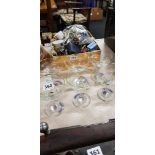 6 ORIGINAL BABYCHAM GLASSES