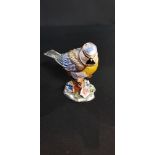 ENAMEL BIRD TRINKET BOX