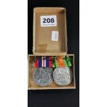 SET OF WW2 MEDALS IN ORIGINAL BOX