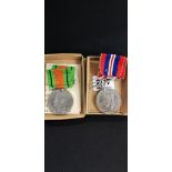 SET OF WW2 MEDALS IN ORIGINAL BOX