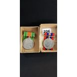 SET OF WW2 MEDALS IN ORIGINAL BOX