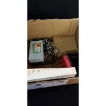 BOX OF COSTUME AND OTHER JEWELLERY
