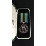 RUC SERVICE MEDAL IN CASE