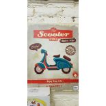 VESPA SCOOTER SIGN