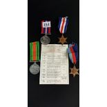 WW2 SET OF MEDALS