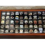 DISPLAY CASE TO CONTAIN TITANIC BADGES