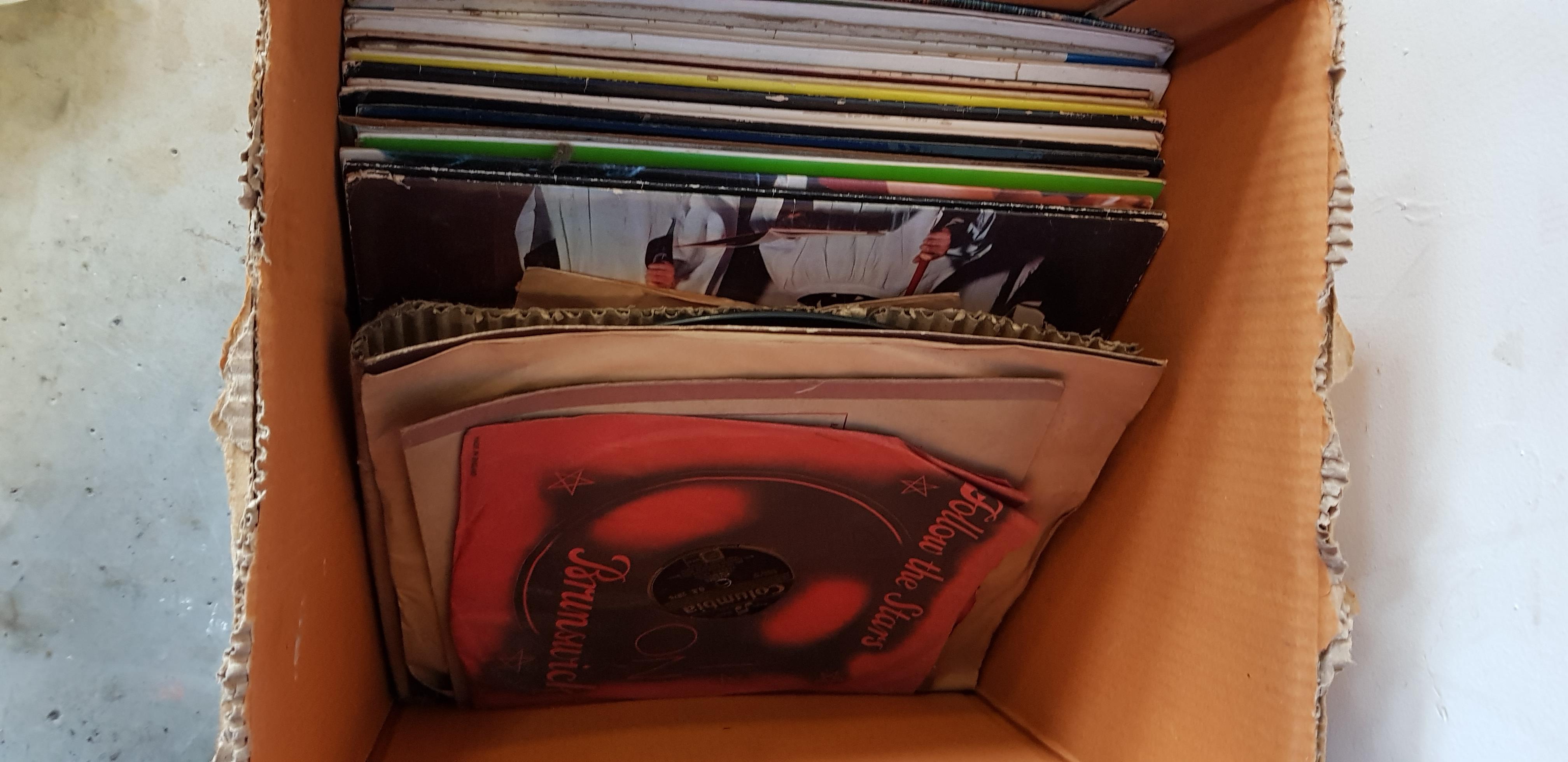 BOX OF LP'S