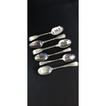 6 SILVER TEASPOONS APPROX 100 GRAMS