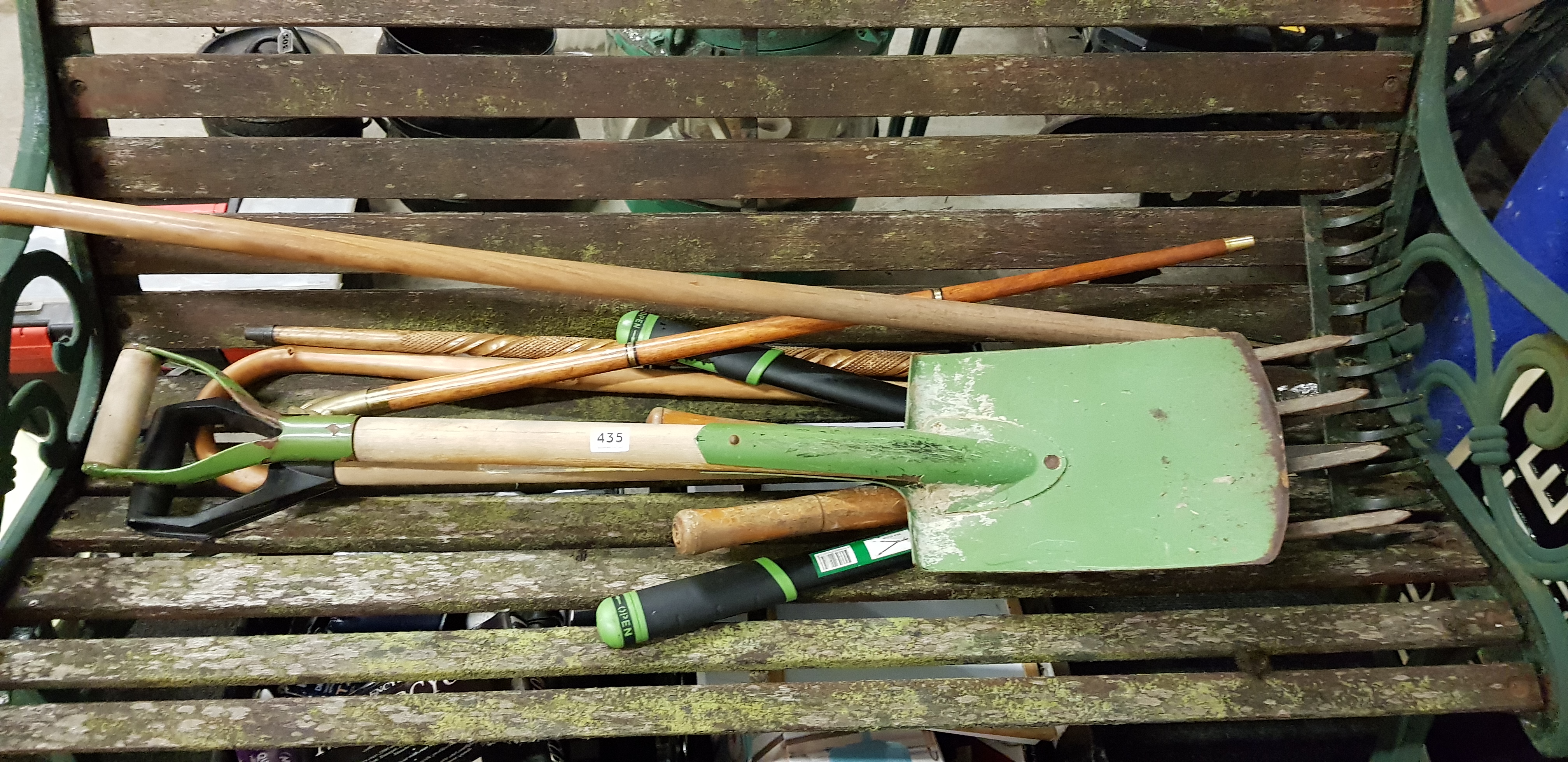 GARDENING TOOLS AND WALKING STICKS