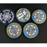 5 GARDA SIOCHANA SPECIAL UNIT PATCHES