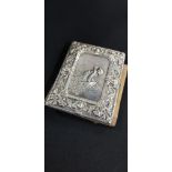 SILVER ART NOUVEAU CIGARETTE CASE