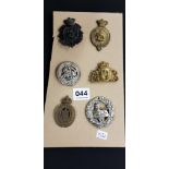 SHEET OF MILITARY BADGES