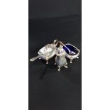 SILVER CRUET SET