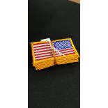 10 US ARMY FLAG PATCHES