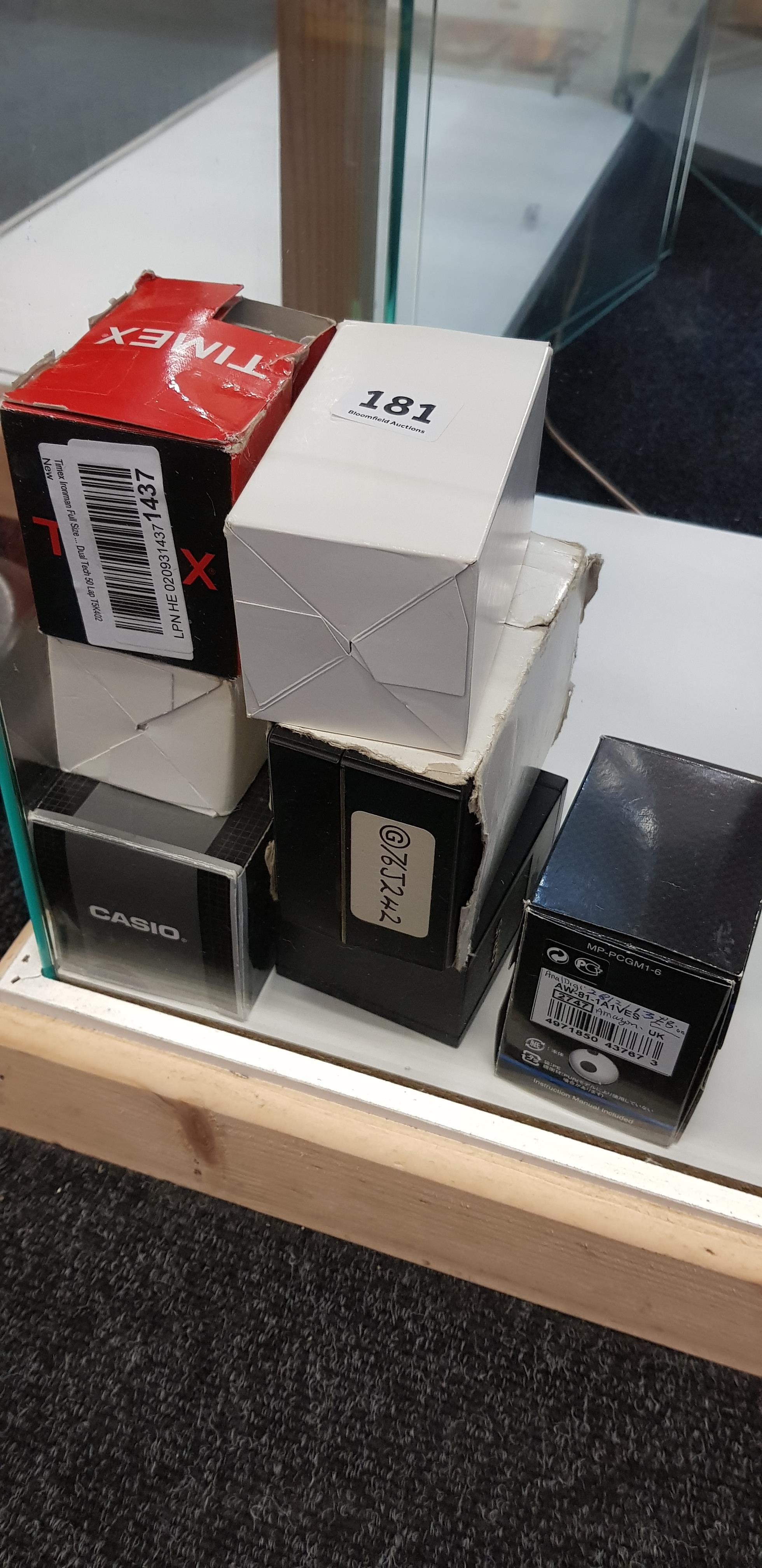 QUANTITY OF BOXED WATCHES