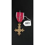 MILITARY O.B.E MEDAL