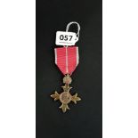 MILITARY O.B.E MEDAL