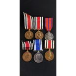 BAG OF LONG SERVICE IN THE SPECIAL CONSTABULARY MEDALS AND OTHERS