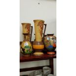 QUANTITY OF VINTAGE VASES