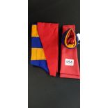 SWISS GUARD EPAULETTE AND ARMBAND - THE SWISS GUARD ARE THE POPES PERSONAL PROTECTION