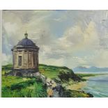 KENNETH WEBB - OIL ON CANVAS - MUSSENDEN TEMPLE - 24' X 20'