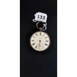 ANTIQUE SILVER POCKET WATCH